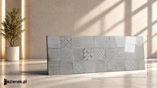 Przejdź do produktu Marazzi Materika Grigio połysk 40x120 cm gr. 6 mm - płytka rektyfikowana/MMJY