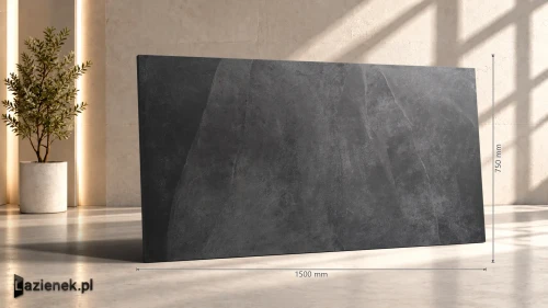 Przejdź do produktu Marazzi Mystone Ardesia Antracite matowa 75x150 cm gr. 9,5 mm - płytka rektyfikowana/M03Z