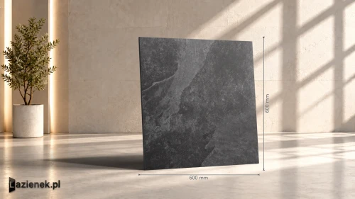 Przejdź do produktu Marazzi Mystone Ardesia Antracite matowa 60x60 cm gr. 10 mm - płytka rektyfikowana/M03N