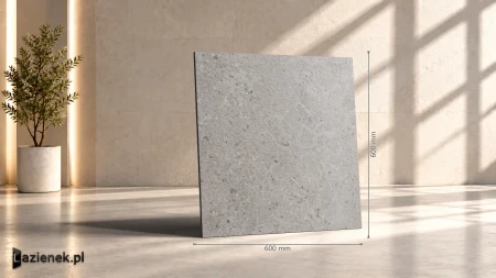 Marazzi Mystone Gris Fleury Taupe struktura 60x60 - płytka imitująca kamień