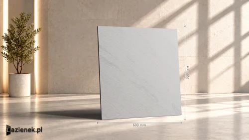 Przejdź do produktu Marazzi Mystone Lavagna Bianco struktura 60x60 cm gr. 10 mm - płytka rektyfikowana/M1F8