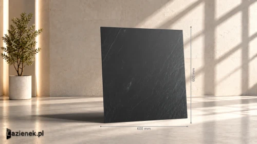 Przejdź do produktu Marazzi Mystone Lavagna Nero matowa 60x60 cm gr. 10 mm - płytka rektyfikowana/M03J