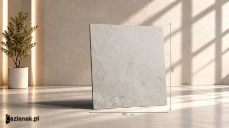 Marazzi Mystone Limestone Sand struktura 80x80 - płytka imitująca kamień