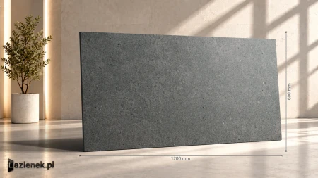 Marazzi Mystone Moon Anthracite struktura 60x120 - płytka imitująca kamień