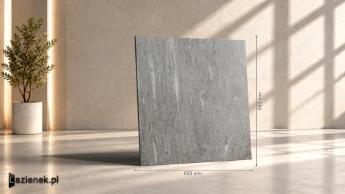Przejdź do produktu Marazzi Mystone Pietra Di Vals Antracite matowa 60x60 cm gr. 10 mm - płytka rektyfikowana/ML7F