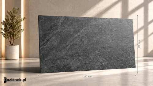 Przejdź do produktu Marazzi Mystone Quarzite Black matowa 60x120 cm gr. 10 mm - płytka rektyfikowana/MZST