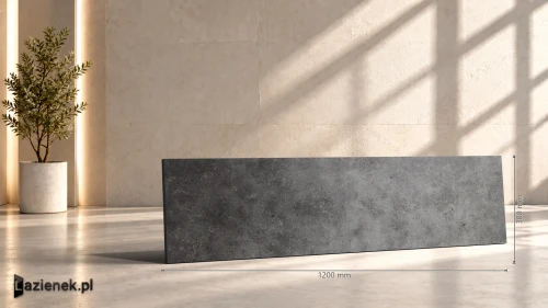 Przejdź do produktu Marazzi Mystone Silverstone Nero matowa 30x120 cm gr. 10 mm - płytka rektyfikowana/MLSP