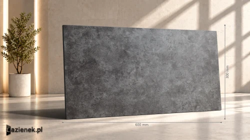 Przejdź do produktu Marazzi Mystone Silverstone Nero struktura 30x60 cm gr. 10 mm - płytka rektyfikowana/MLUE