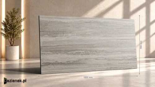 Przejdź do produktu Marazzi Mystone Travertino Silver matowa 90x180 cm gr. 10 mm - płytka rektyfikowana/M99S