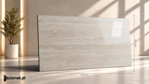 Przejdź do produktu Marazzi Mystone Travertino Classico połysk 30x60 cm gr. 10 mm - płytka rektyfikowana/M9GA