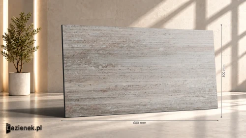 Przejdź do produktu Marazzi Mystone Travertino Silver matowa 30x60 cm gr. 10 mm - płytka rektyfikowana/M9PC