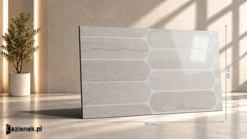 Przejdź do produktu Marazzi Mystone Travertino Navona połysk 20x36.5 cm gr. 10 mm - płytka nierektyfikowana/M9PJ