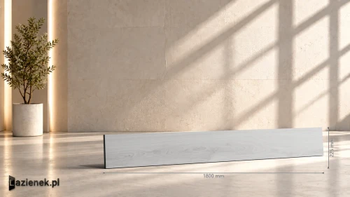 Przejdź do produktu Marazzi Oltre White mat 22.5x180 cm gr. 10 mm - płytka rektyfikowana / M9DL