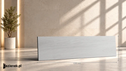 Przejdź do produktu Marazzi Oltre White mat 30x120 cm gr. 9,5 mm - płytka rektyfikowana / M9F8