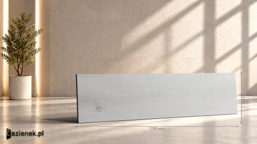 Przejdź do produktu Marazzi Oltre White antypoślizgowa 30x120 cm gr. 9,5 mm - płytka rektyfikowana / M9FE