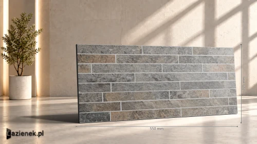 Przejdź do produktu Marazzi Rocking Grey struktura 22.5x55 cm gr. 10 mm - płytka nierektyfikowana / M1HT