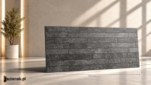 Przejdź do produktu Marazzi Rocking Anthracite struktura 22.5x55 cm gr. 10 mm - płytka nierektyfikowana / M1HU