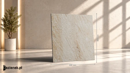 Marazzi Rocking Beige struktura 60x60 - płytka imitująca kamień