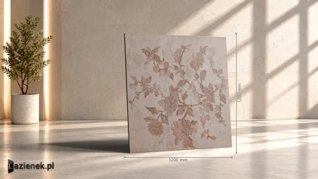 Marazzi Stone_Art Moka 120x120 - płytka imitująca kamień
