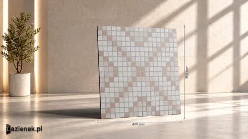 Przejdź do produktu Marazzi Stone_Art Ivory/Taupe mat 40x40 cm gr. 6 mm - płytka nierektyfikowana / M09V