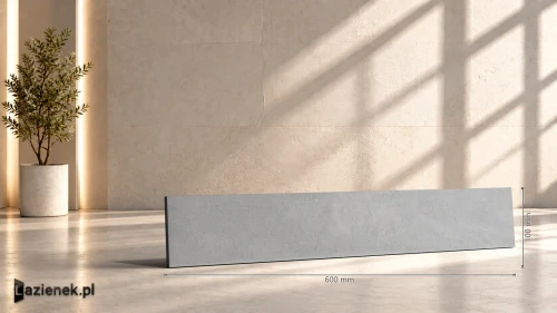 Przejdź do produktu Marazzi Sistemn Grigio Medio mat 10x60 cm gr. 11 mm - płytka rektyfikowana / M9Z5