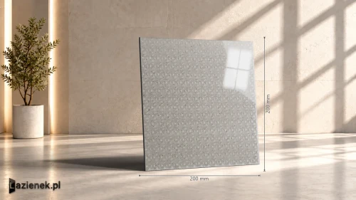 Przejdź do produktu Marazzi Sistemt Grigio Chiaro błyszcząca 20x20 cm gr. 8 mm - płytka nierektyfikowana / MEC2