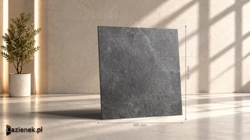 Przejdź do produktu Marazzi Stream Anthracite mat 60x60 cm gr. 8,5 mm - płytka rektyfikowana / M0U7