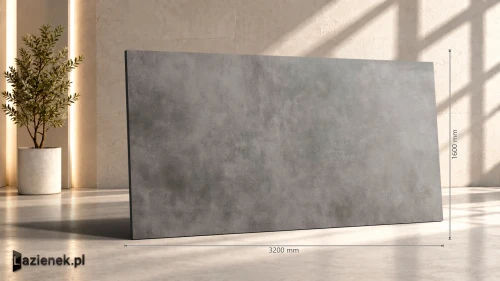 Przejdź do produktu Marazzi Grande Concrete Look Crete wzmocniona siatką (Stuoiato) matowa 160x320 cm gr. 6 mm - płytka rektyfikowana/M37W