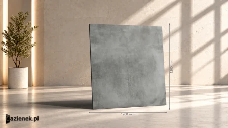 Marazzi Grande Concrete Look Mud 120x120 - płytka imitująca beton