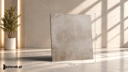 Marazzi Grande Concrete Look Sand 120x120 - płytka imitująca beton