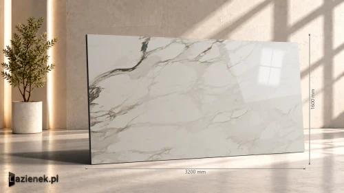 Przejdź do produktu Marazzi Grande Marble Look Calacatta Vena Vecchia połysk 160x320 cm gr. 6 mm - płytka rektyfikowana/M7GF