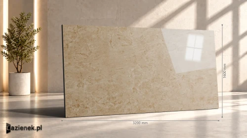Przejdź do produktu Marazzi Grande Marble Look Crema Marfil połysk 160x320 cm gr. 6 mm - płytka rektyfikowana/MEQ1