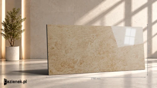 Przejdź do produktu Marazzi Grande Marble Look Crema Marfil połysk 120x278 cm gr. 6 mm - płytka rektyfikowana/MENY