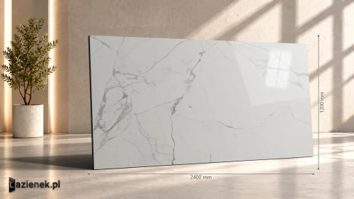 Przejdź do produktu Marazzi Grande Marble Look Statuario B połysk 120x240 cm gr. 6 mm - płytka rektyfikowana/M0NW