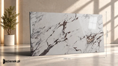 Przejdź do produktu Marazzi Grande Marble Look Capraia połysk 120x240 cm gr. 6 mm - płytka rektyfikowana/M1JU