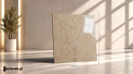 Marazzi Grande Marble Look Crema Marfil 120x120 - płytka imitująca marmur