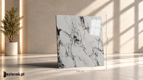 Przejdź do produktu Marazzi Grande Marble Look Capraia połysk 120x120 cm gr. 6 mm - płytka rektyfikowana/M2AK