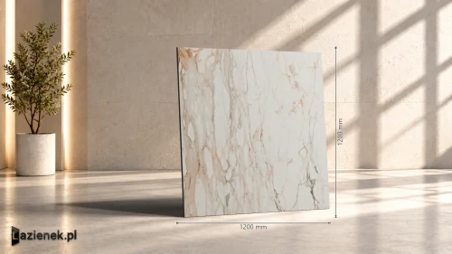Przejdź do produktu Marazzi Grande Marble Look Calacatta Vena Vecchia matowa 120x120 cm gr. 6 mm - płytka rektyfikowana/MEMH