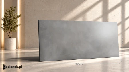 Marazzi Grande Resin Look Grigio satyna 120x278 - płytka imitująca żywicę