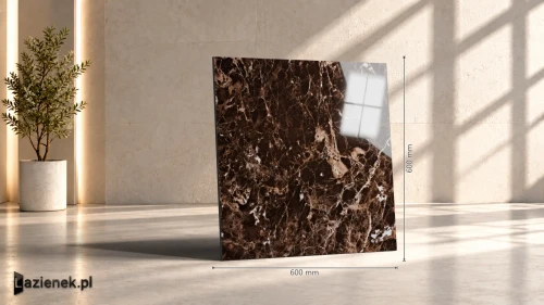 Przejdź do produktu Marazzi Allmarble Emperador połysk 60x60 cm gr. 10 mm - płytka rektyfikowana/MEM0