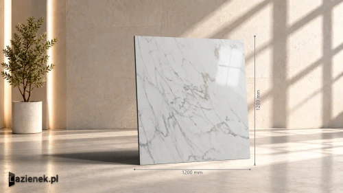 Przejdź do produktu Marazzi Allmarble Golden White połysk 120x120 cm gr. 9 mm - płytka rektyfikowana/MQ20