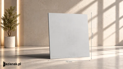 Przejdź do produktu Marazzi Cementum Ash matowa 75x75 cm gr. 10 mm - płytka rektyfikowana/M9SE