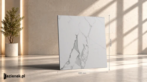 Przejdź do produktu Marazzi Fabula Statuario matowa r10 60x60 cm gr. 8,5 mm - płytka rektyfikowana/MN4P