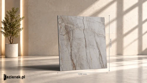 Przejdź do produktu Marazzi Grande Stone Look Silver Root Grey matowa 120x120 cm gr. 6 mm - płytka rektyfikowana/MP46