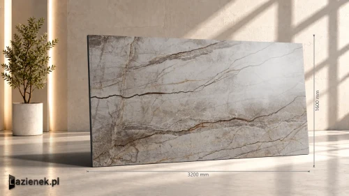 Przejdź do produktu Marazzi Grande Stone Look Silver Root Grey satyna 160x320 cm gr. 6 mm - płytka rektyfikowana/MM19