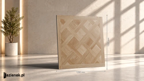 Przejdź do produktu Marazzi Intrecci Nocciola matowa 120x120 cm gr. 10 mm - płytka rektyfikowana/MEK5