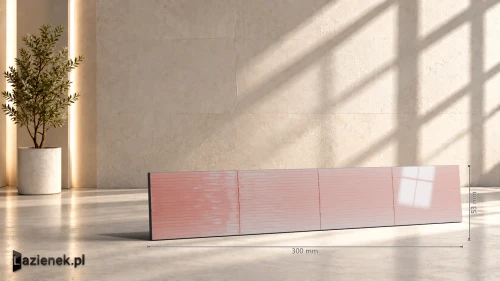 Przejdź do produktu Marazzi Luz Rosa połysk 5.3x30 cm gr. 10 mm - płytka nierektyfikowana/MFLK