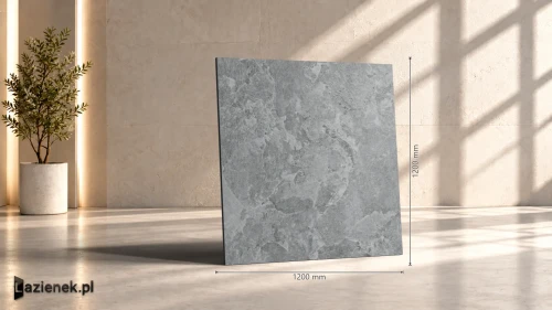 Przejdź do produktu Marazzi Mystone Pietra Ligure Antracite matowa 120x120 cm gr. 9 mm - płytka rektyfikowana/MPJH