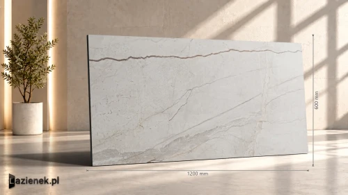 Przejdź do produktu Marazzi Mystone Silver Root Beige matowa 60x120 cm gr. 9 mm - płytka rektyfikowana/MPFM