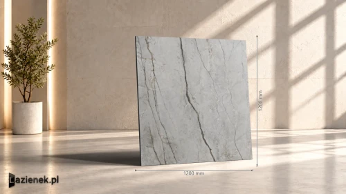 Przejdź do produktu Marazzi Mystone Silver Root Grey matowa 120x120 cm gr. 9 mm - płytka rektyfikowana/MPFK